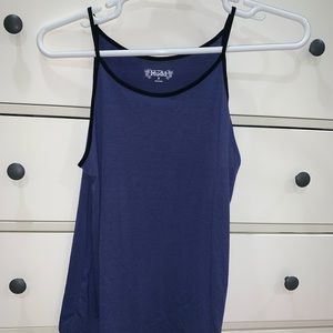 Black and Blue tank - Medium